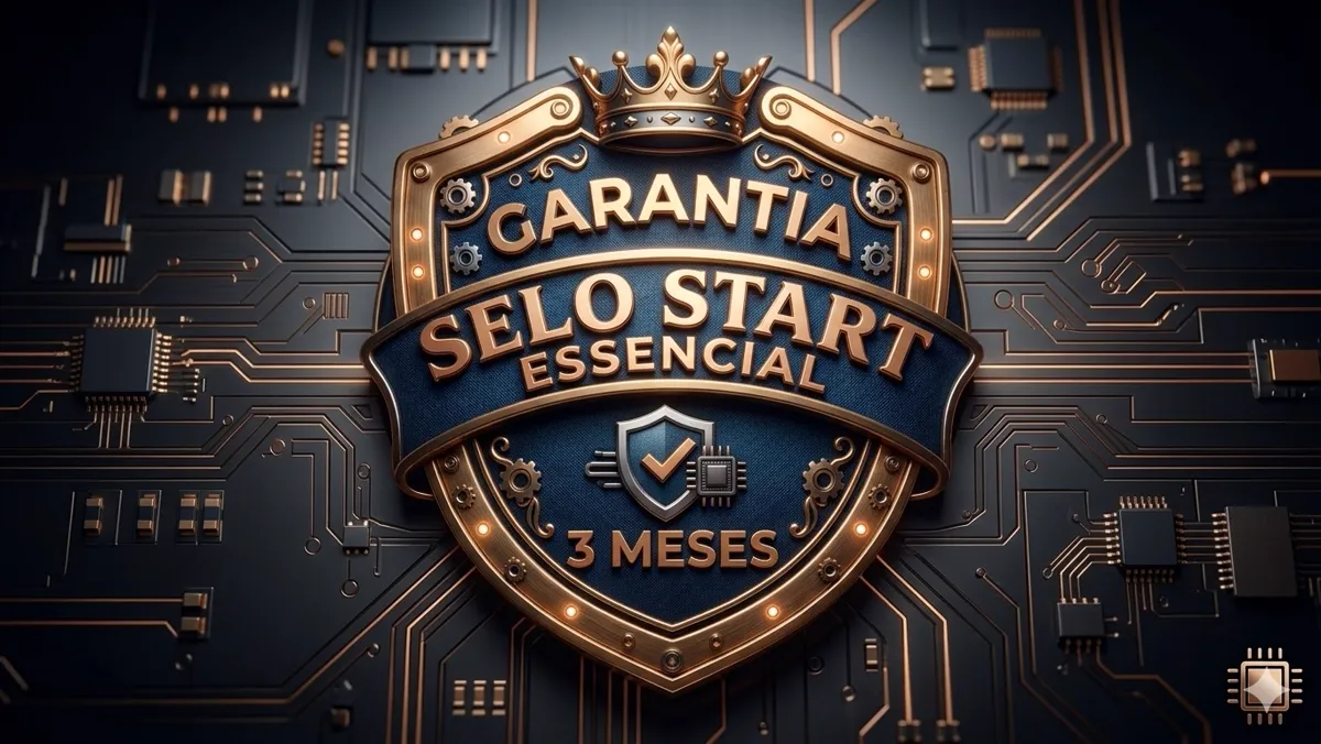 Selo Start Essencial: garantia de 3 meses